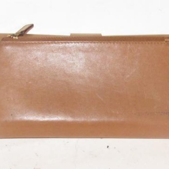 Christian Dior RARE XL Camel 2-Part Checkbook - Picture 8 of 8